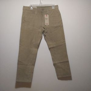 Levis 502 Regular Taper Stretch Corduroy Jeans